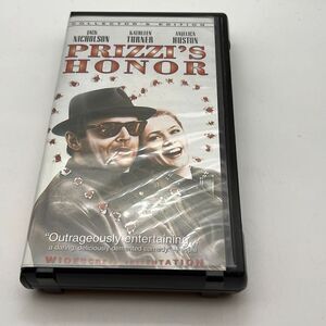 Prizzis Honor VHS Jack Nicholson Kathleen‎ Turner Widescreen Collector's Ed